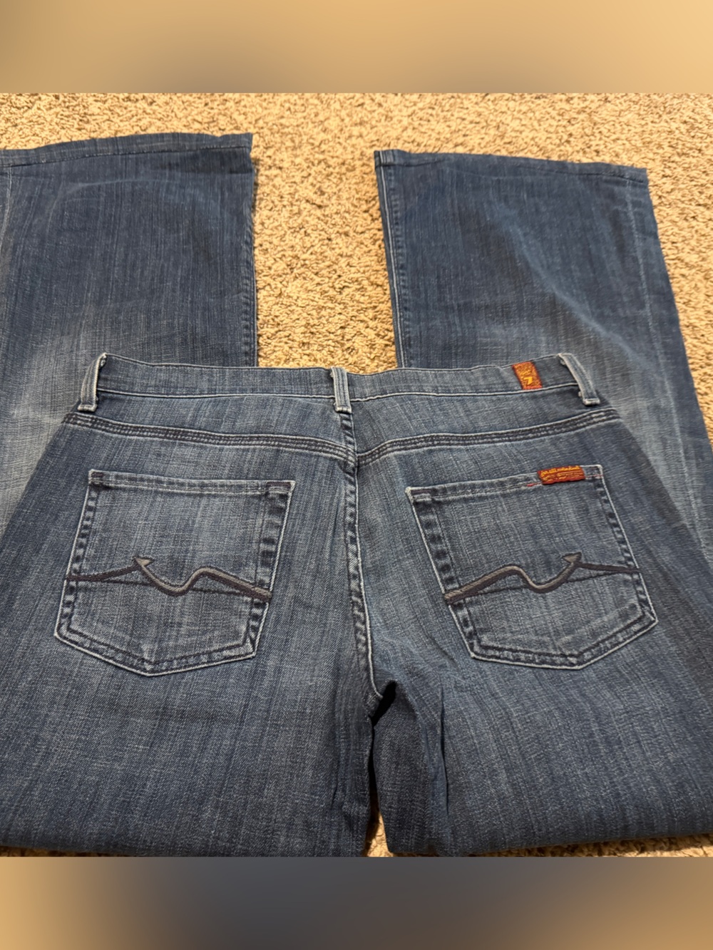 7 For All Mankind Women's  Y2K Bootcut Flare Jeans, SIZE 29